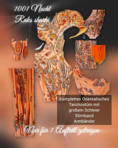 Tanzkostüm orientalischer - tanzkostüm,