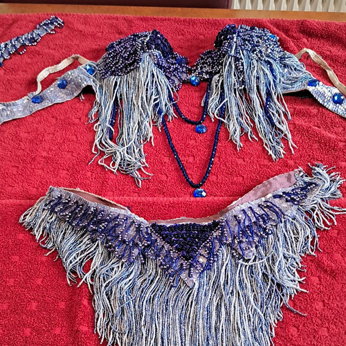 Bauchtanzkostüm set damen - set,