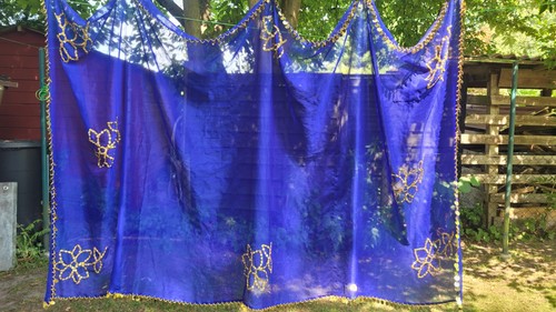 Bauchtanz hüfttuch blau - bauchtanz,