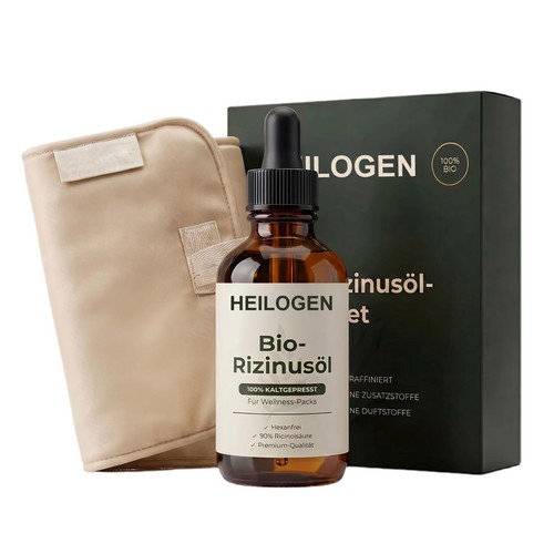 Heilogen bio rizinusöl wickel - heilogen,