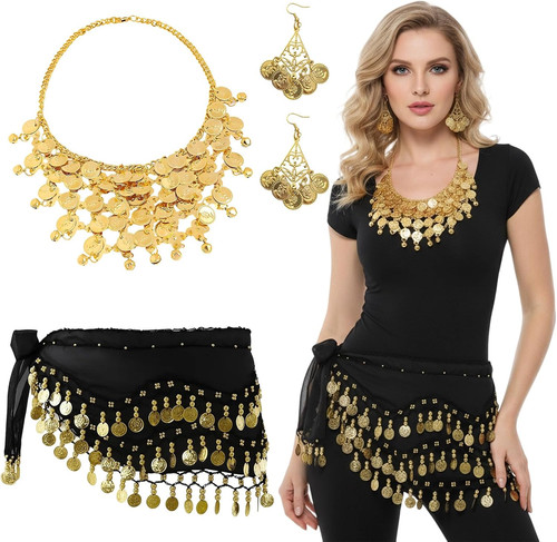 Bauchtanz kostüm set damen - bauchtanz,