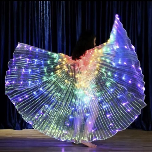 Led isis flügel bauchtanz - flügel,
